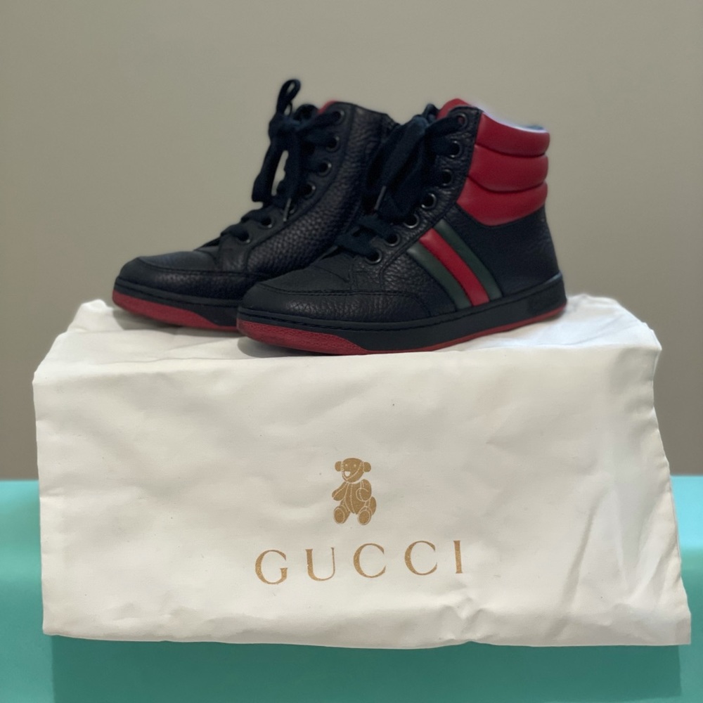 Toddler Boy Gucci high tops